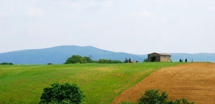 Тоскана със самолет
